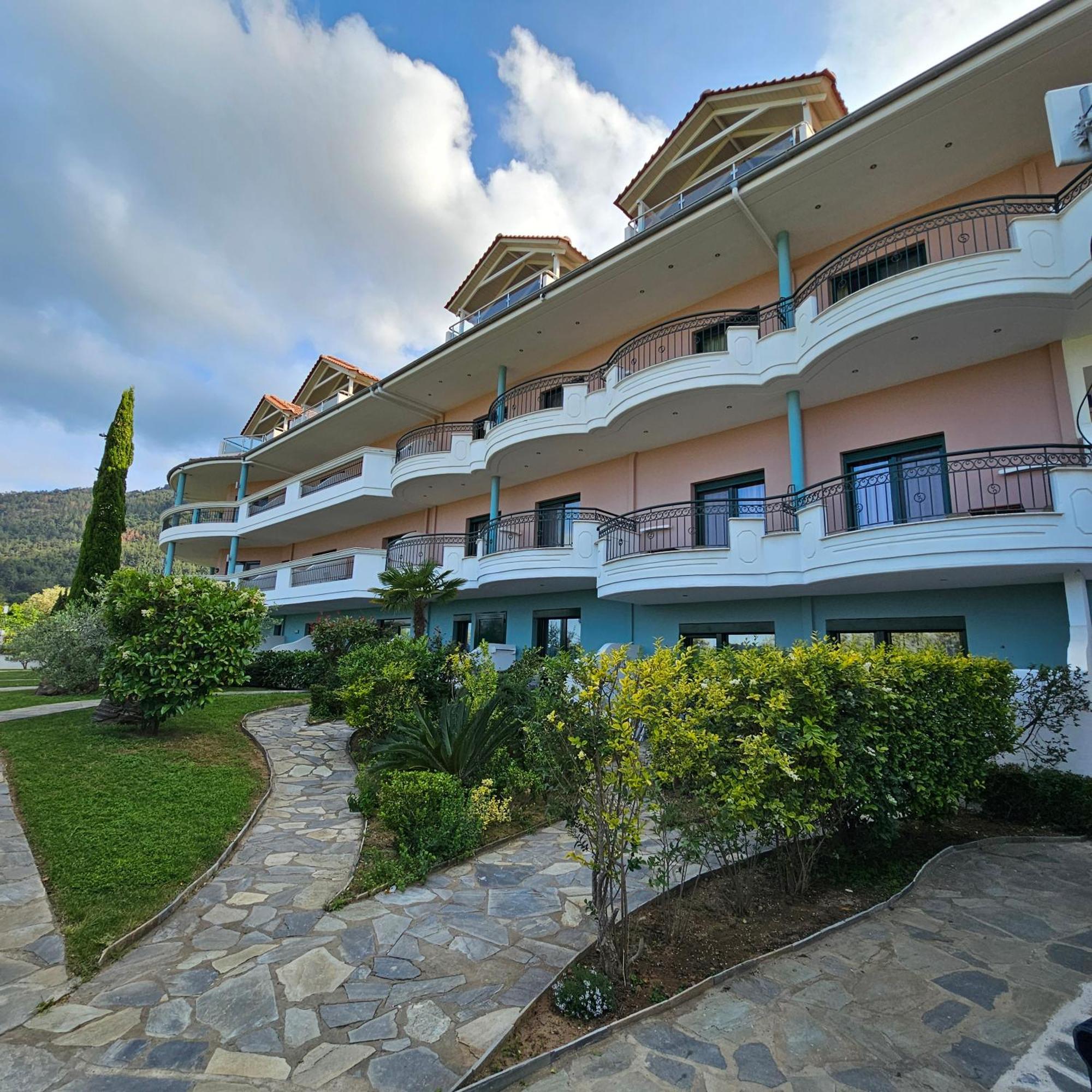 Ocean Beach Hotel Skala Potamia  Exterior foto