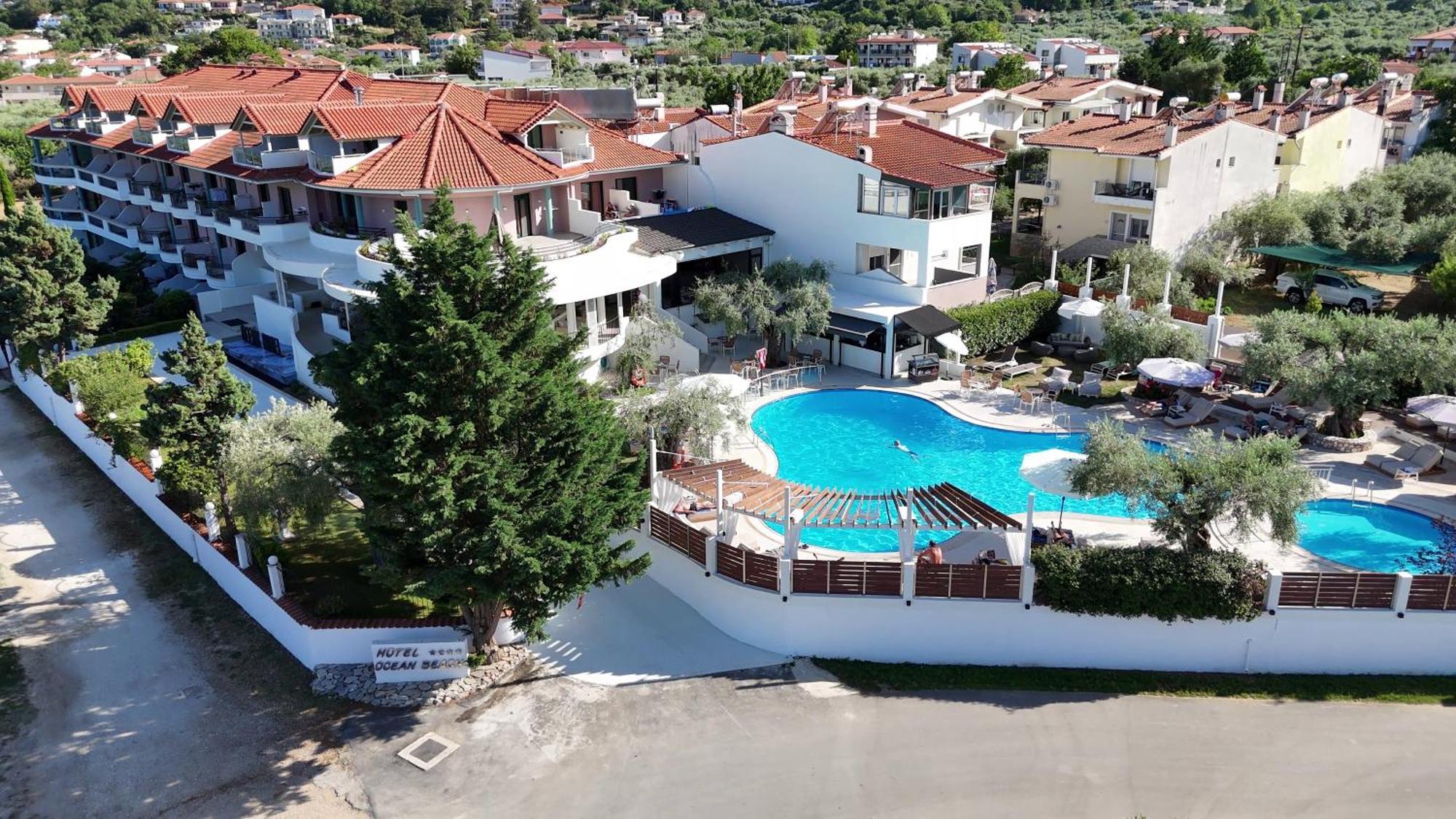 Ocean Beach Hotel Skala Potamia  Exterior foto